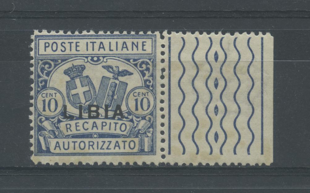 Scansione lotto: COLONIE LIBIA 1929 RECAPITO N.2 2 ** LUSSO