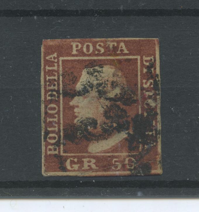 Scansione lotto: SICILIA 1869 50GRANI (II SCELTA) US.  CERT.