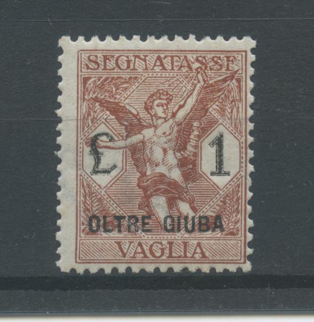 Scansione lotto: COLONIE OLTREGIUBA 1925 VAGLIA L.1 *