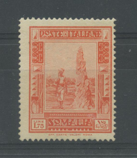 Scansione lotto: COLONIE SOMALIA 1935/8 PITTORICA L.1,75 *