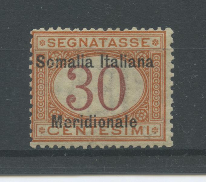 Scansione lotto: COLONIE SOMALIA 1906 TASSE 30C. N.3 **