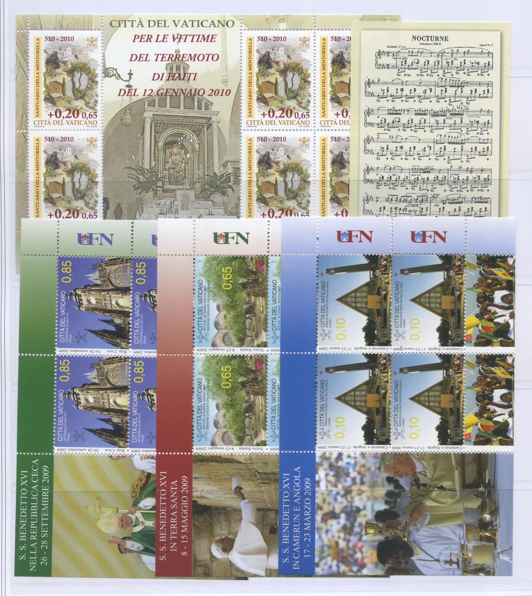 Scansione lotto: VATICANO 2010 ANNATA CPL. 28V.+7BF+2LB **