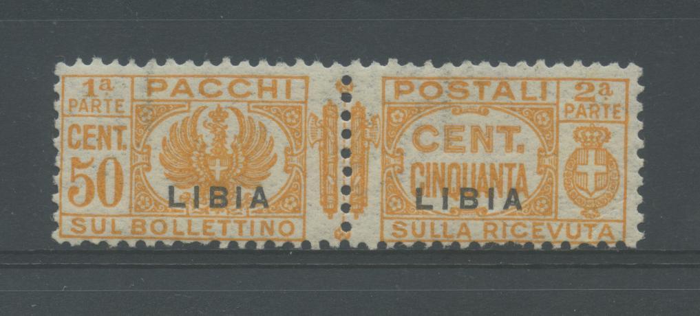 Scansione lotto: COLONIE LIBIA 1931 PACCHI 50C. *