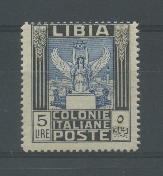 Scansione lotto: COLONIE LIBIA 1940 PITTORICA L.5 4 **