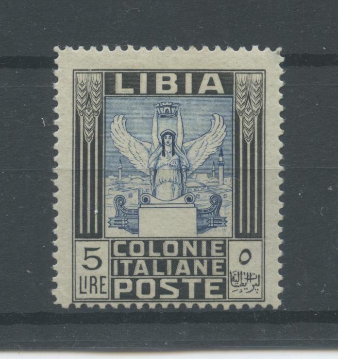 Scansione lotto: COLONIE LIBIA 1940 PITTORICA L.5 3 **