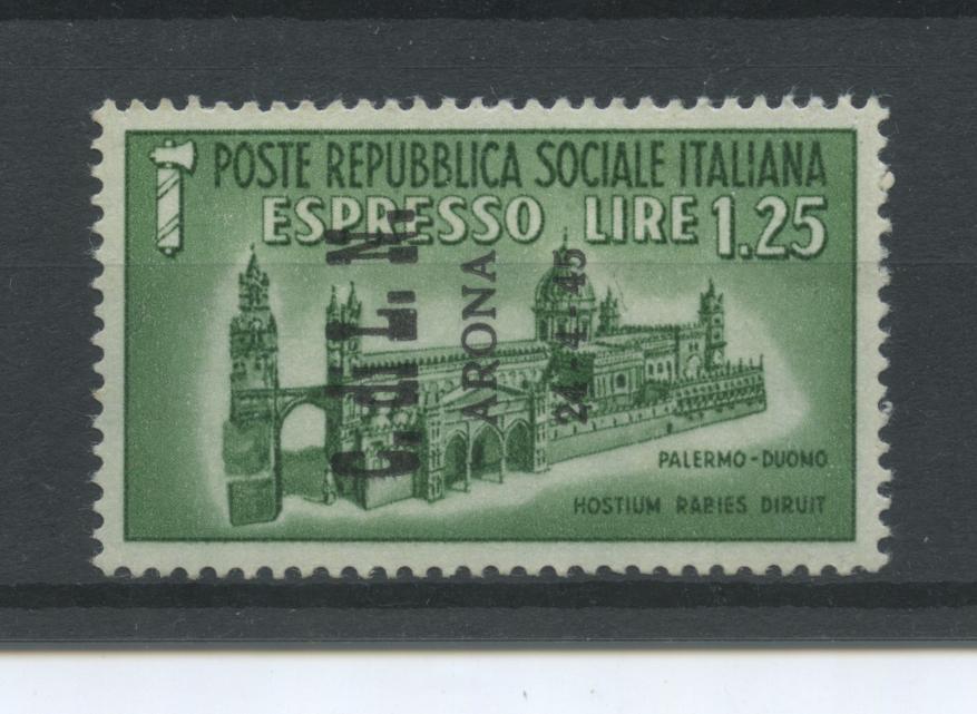 Scansione lotto: ITALIA EMISSIONI LOC 1945 ARONA ESPRESSO *
