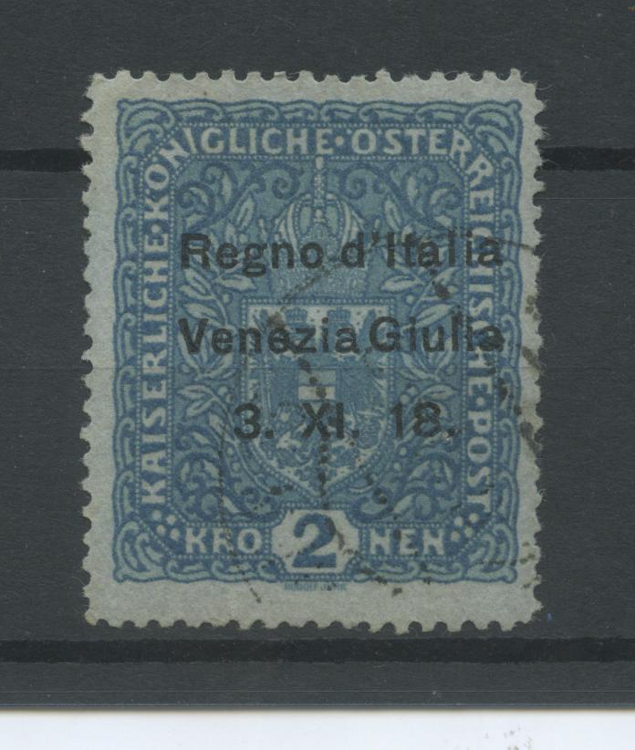 Scansione lotto: OCCUPAZIONI VENEZIA GIULIA 1918 2K. US.  CERT.