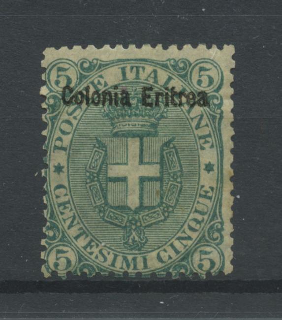 Scansione lotto: COLONIE ERITREA 1893 C.5 2 *