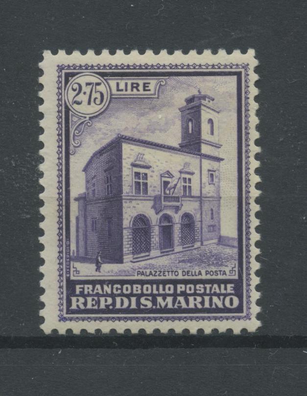 Scansione lotto: SAN MARINO 1932 PALAZZETTO L.2,75 *