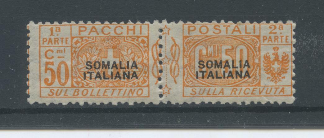 Scansione lotto: COLONIE SOMALIA 1923 PACCHI C.50 *