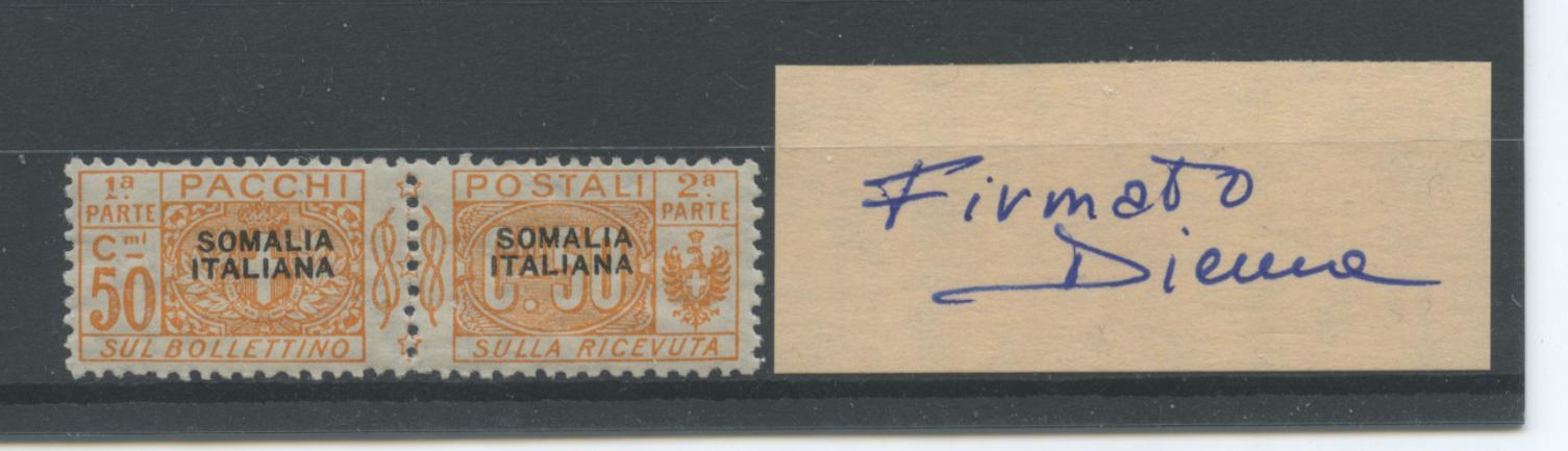 Scansione lotto: COLONIE SOMALIA 1923 PACCHI C.50 N.10 2 **