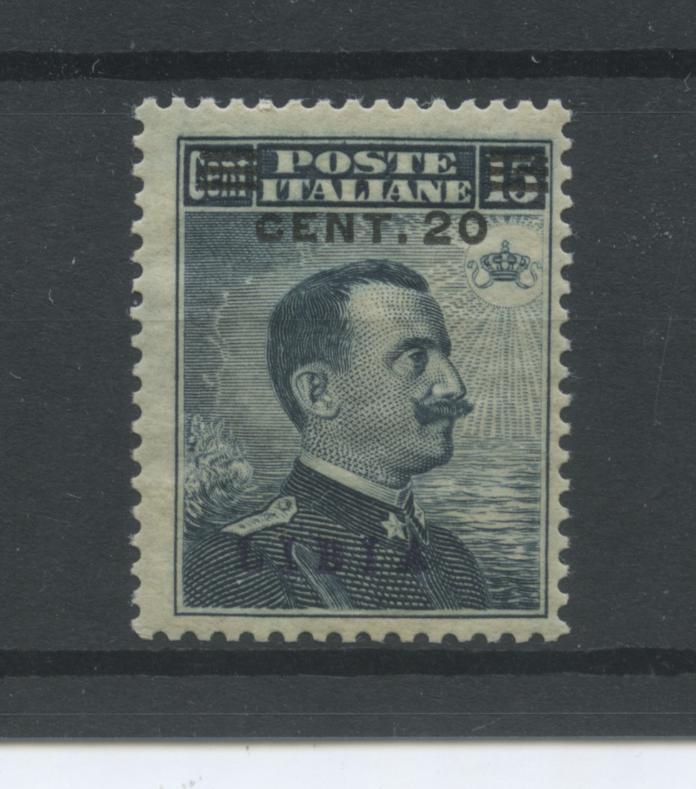 Scansione lotto: COLONIE LIBIA 1916 20C. SU 15C. 5 **