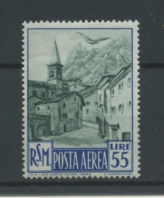 Scansione lotto: SAN MARINO 1950 POSTA AEREA L.55 **