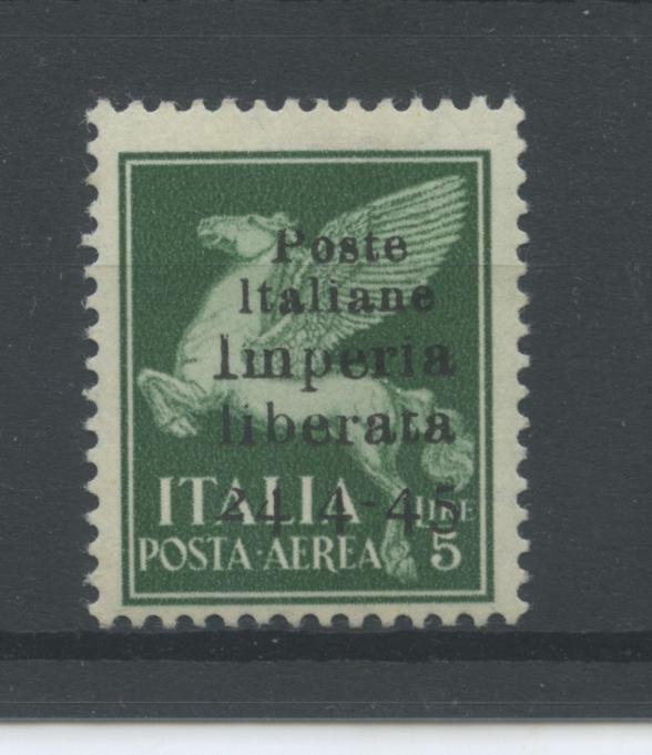 Scansione lotto: ITALIA EMISSIONI LOC 1945 IMPERIA P.A. L.5 **