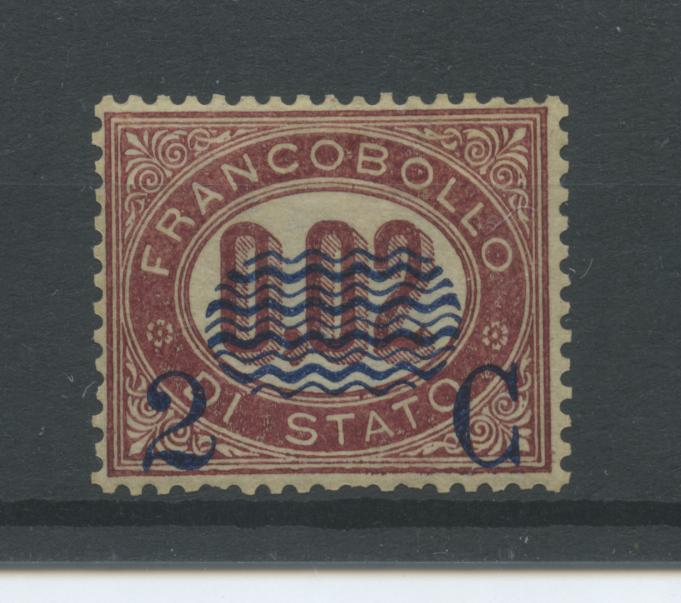 Scansione lotto: REGNO 1878 2C. SU 0,02 ** CENTRATO