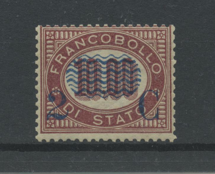 Scansione lotto: REGNO 1878 2C. SU L.10,00 2 **  CERT.