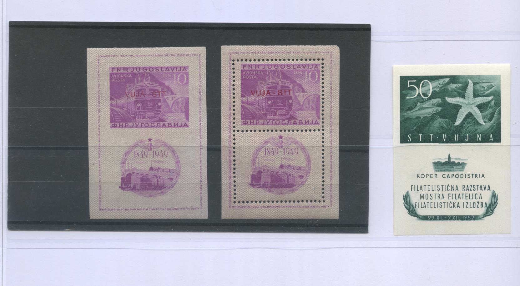 Scansione lotto: TRIESTE 1948/54 ZONA B COMPLETA 2 **