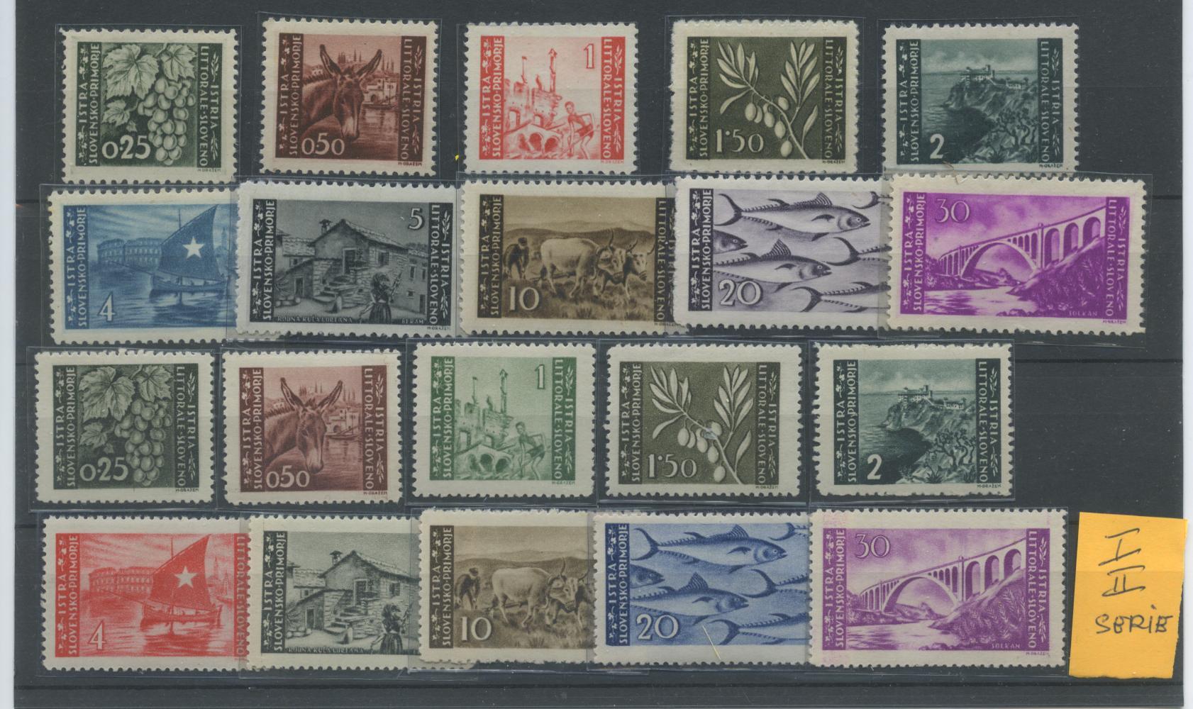 Scansione lotto: OCC.LITORALE SLOVENO 1945/6 N.41/60 20V. **