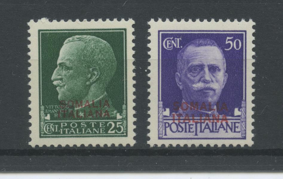 Scansione lotto: COLONIE SOMALIA 1931 SOVR. 2V. **