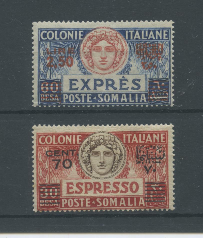 Scansione lotto: COLONIE SOMALIA 1926 ESPRESSI N.5/6 **