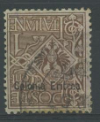 COLONIE ERITREA 1903 1C. CAPOVOLTO US.